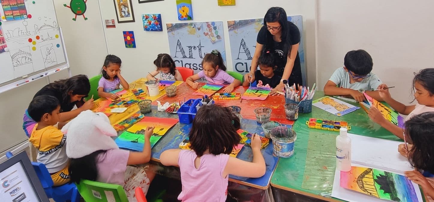 Shayoka's Art Classes Logo on Kidsbook