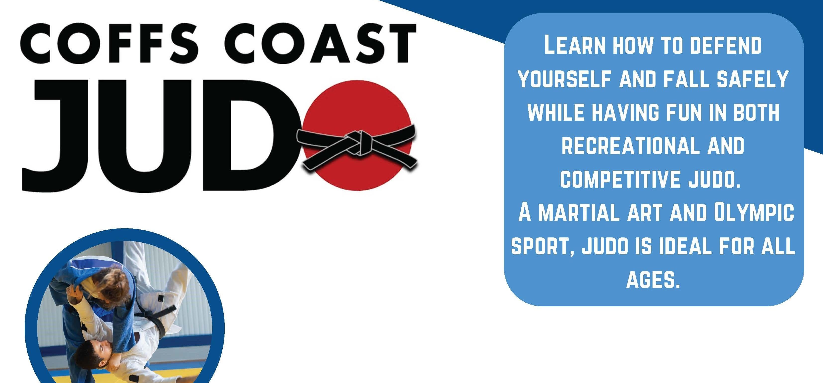 Coffs Coast Judo Logo on Kidsbook
