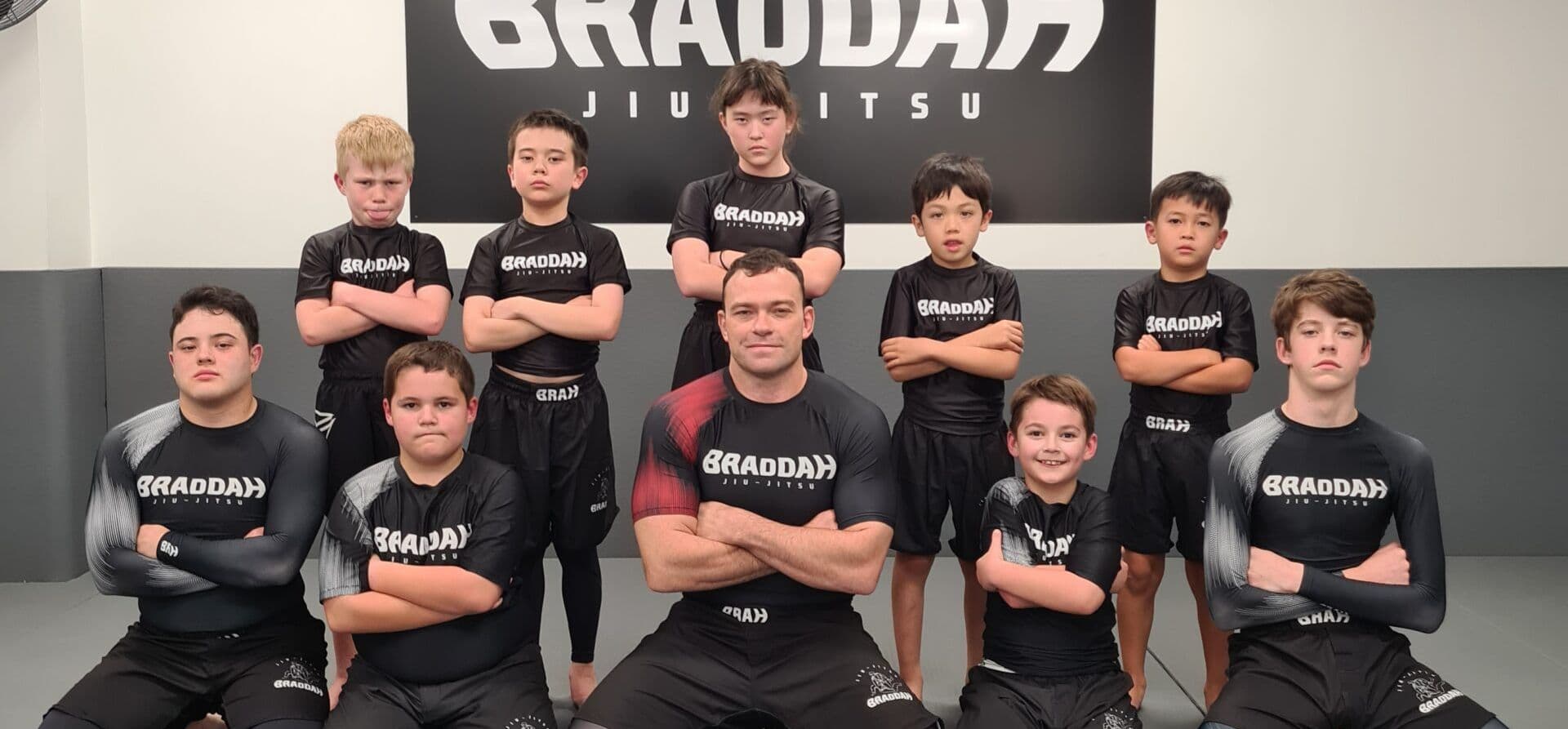 Braddah Jiu Jitsu Logo on Kidsbook