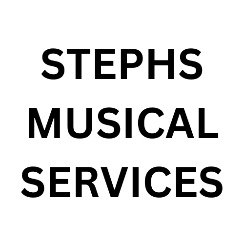 Stephs Musical Services Logo on Kidsbook