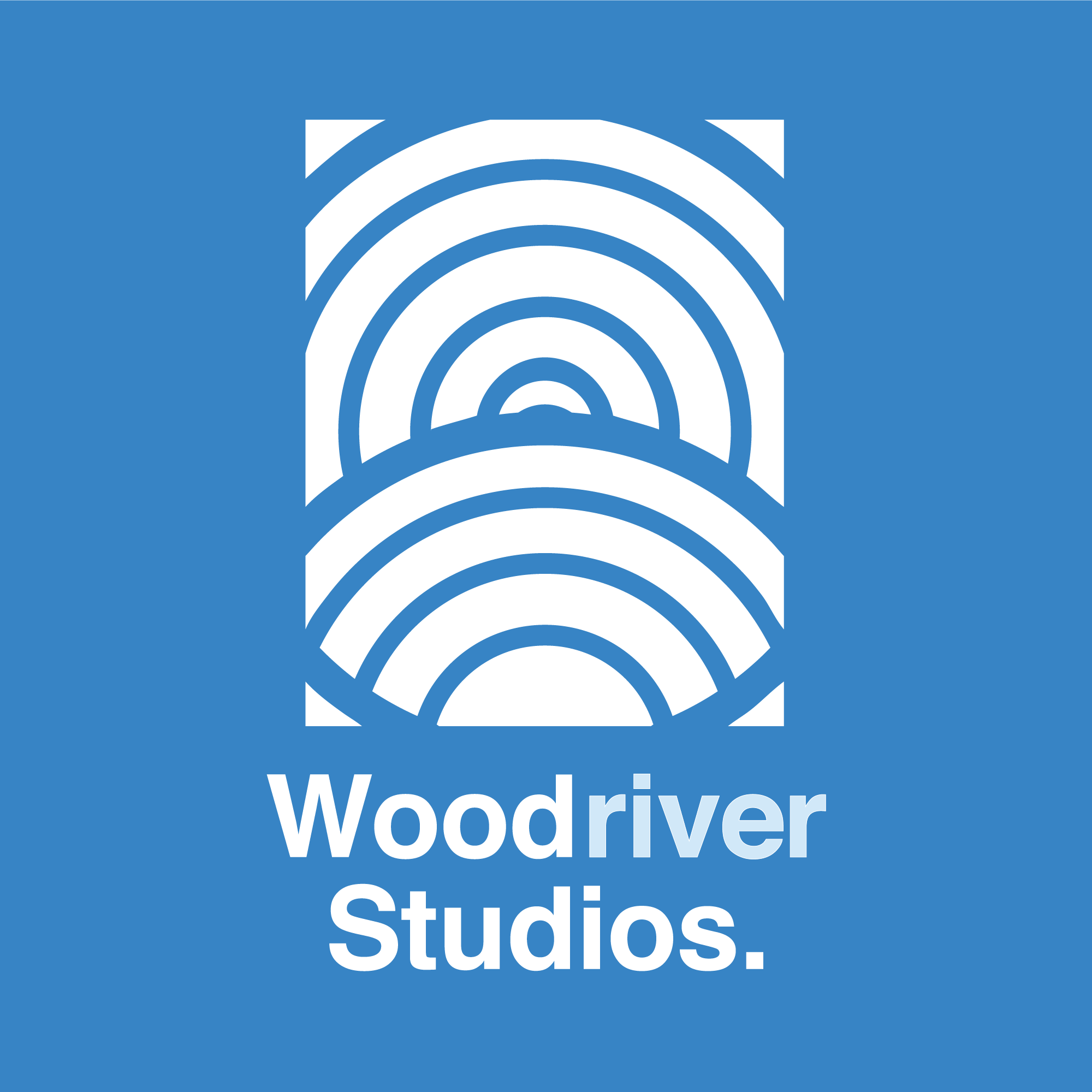 Woodriver Studios Logo on Kidsbook