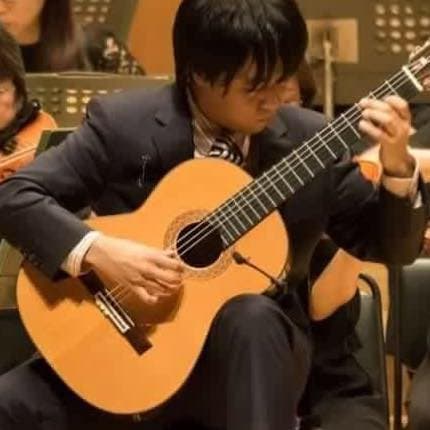 Yuki Osa Classical Guitar Lessons Logo on Kidsbook