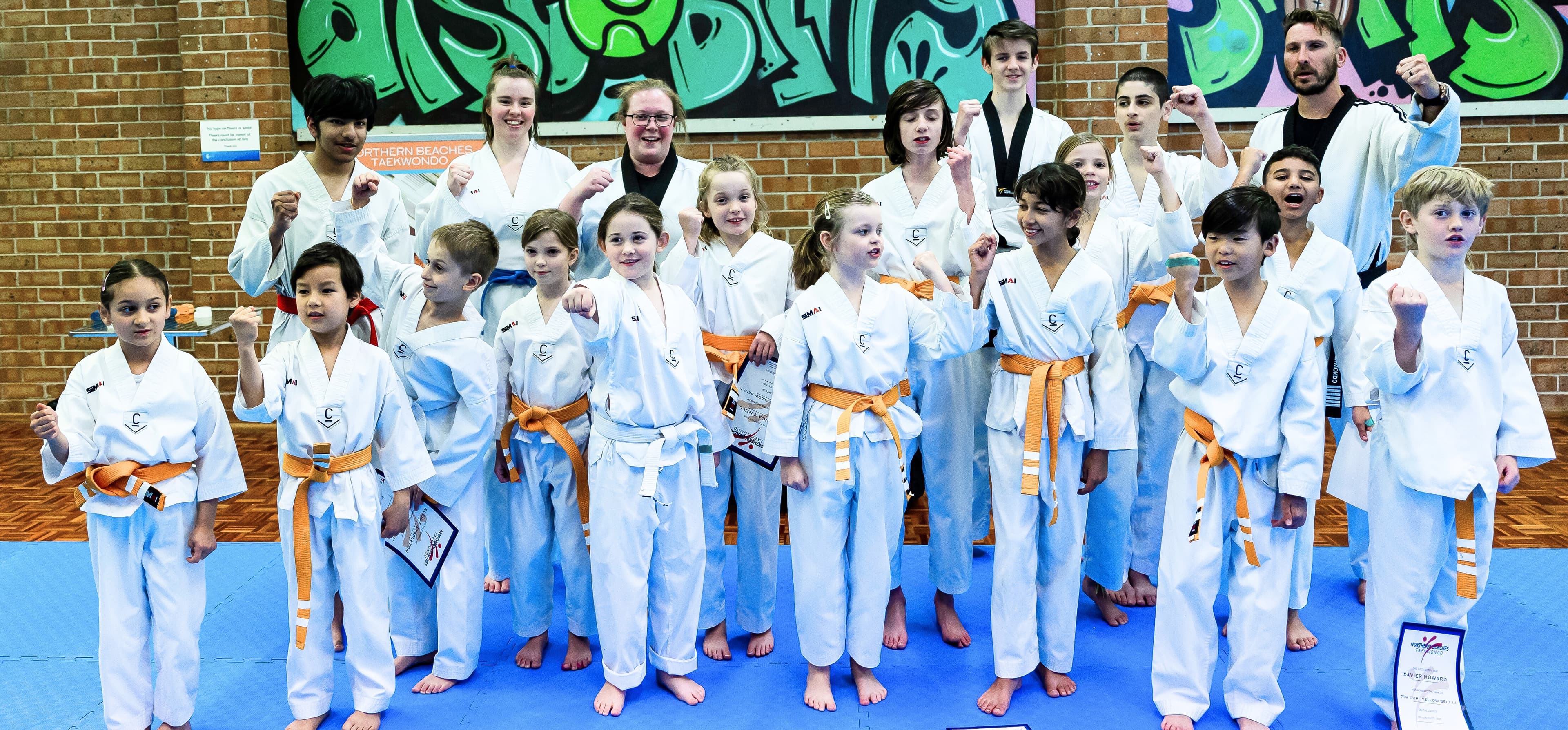 Northern Beaches Taekwondo Logo on Kidsbook