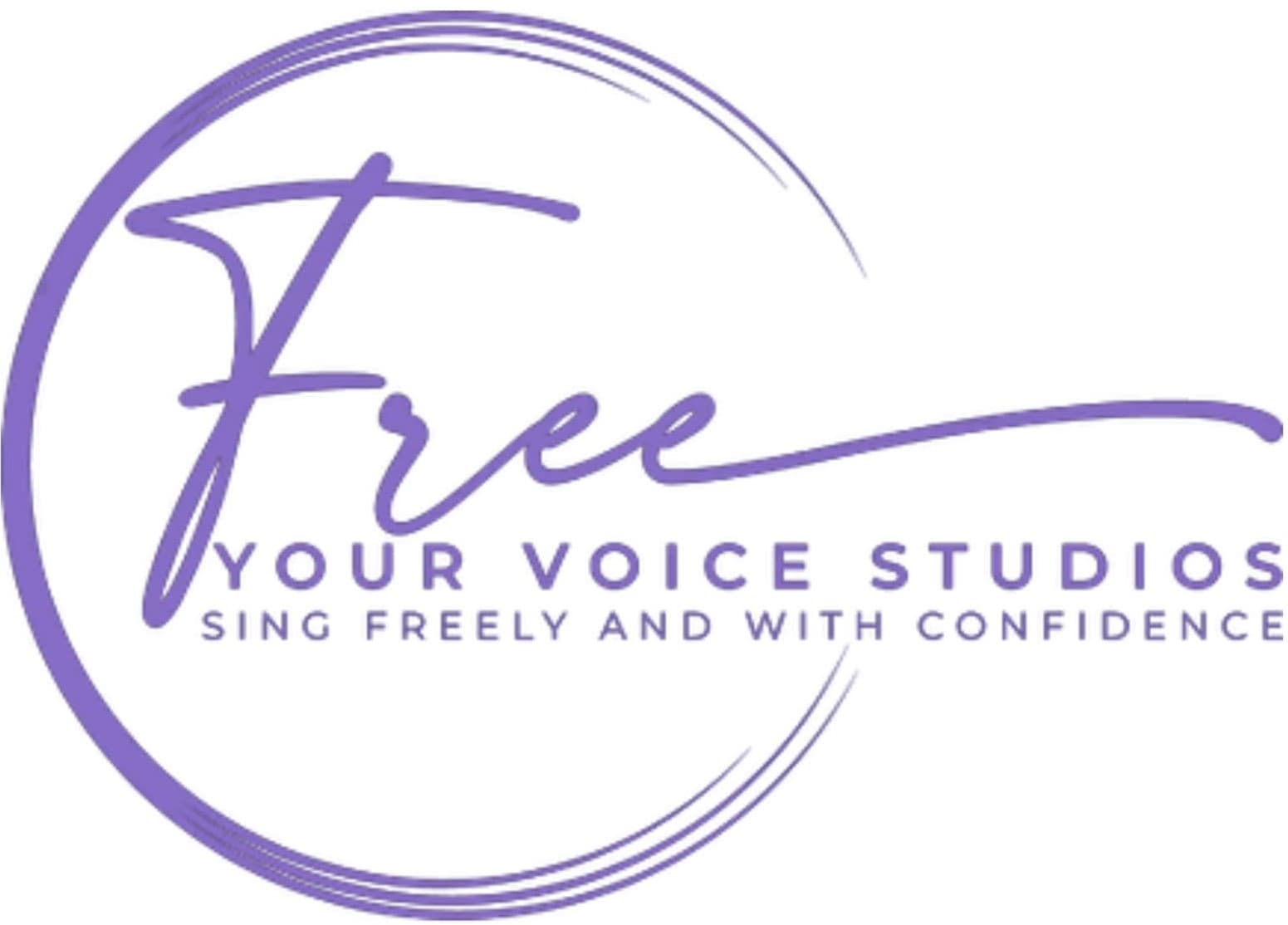 Free Your Voice Studios Logo on Kidsbook