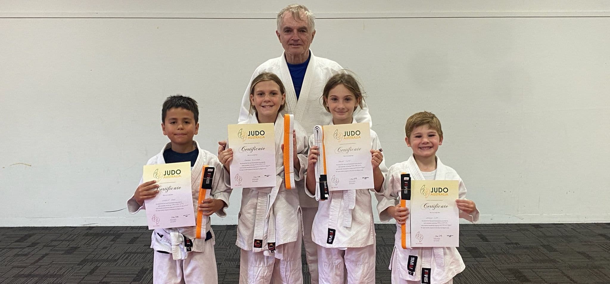 Samurai Judo Club Logo on Kidsbook