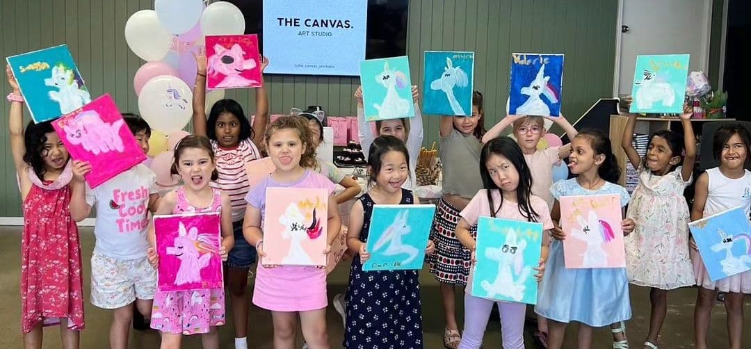 The Canvas Art Studio Logo on Kidsbook