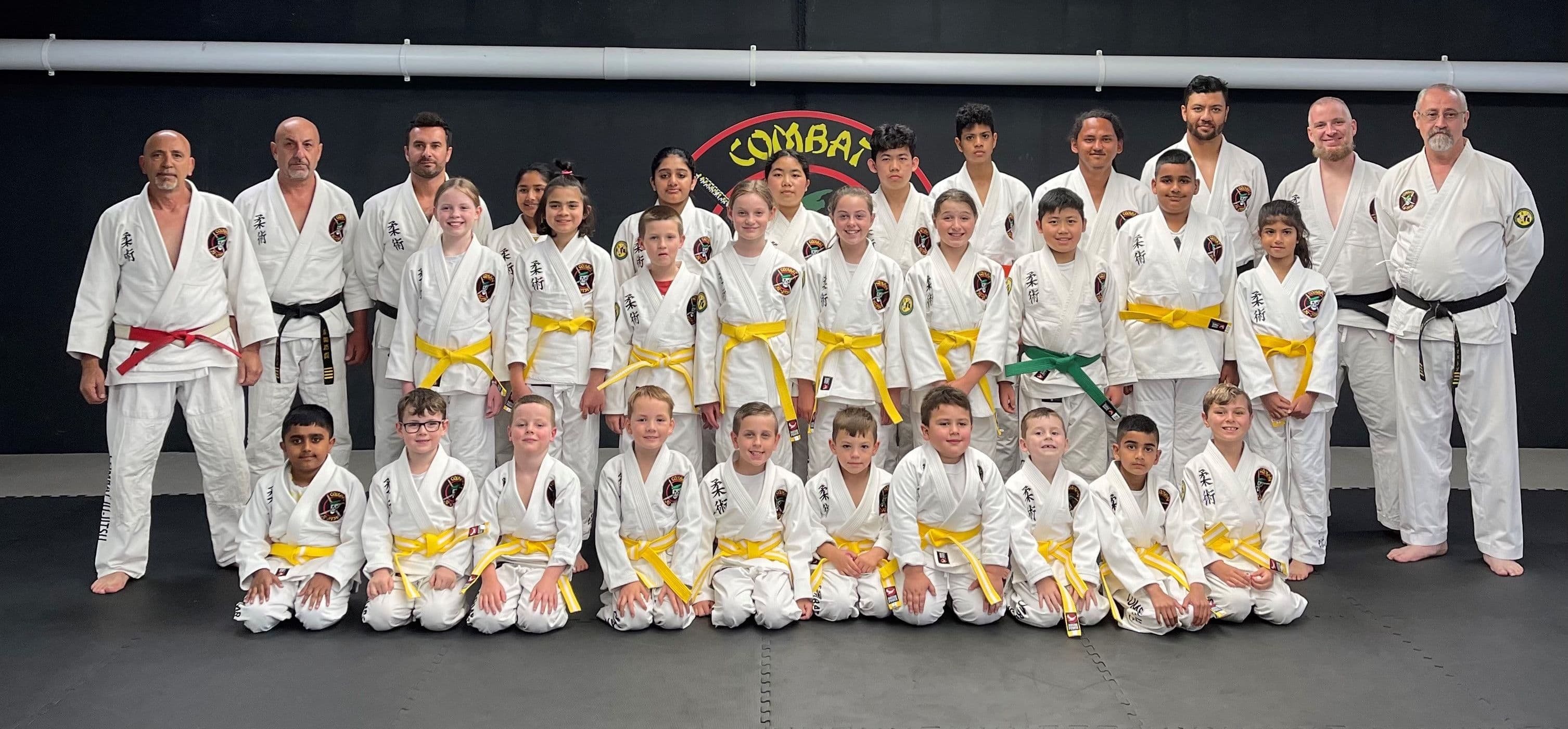 Combat Ju Jitsu Logo on Kidsbook