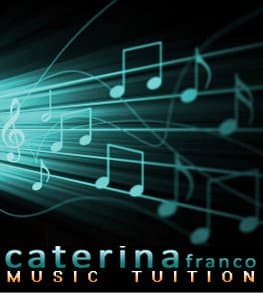 Caterina Franco Music Tuition Logo on Kidsbook