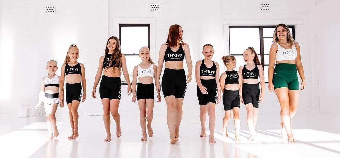 Thrive Dance Studios Logo on Kidsbook