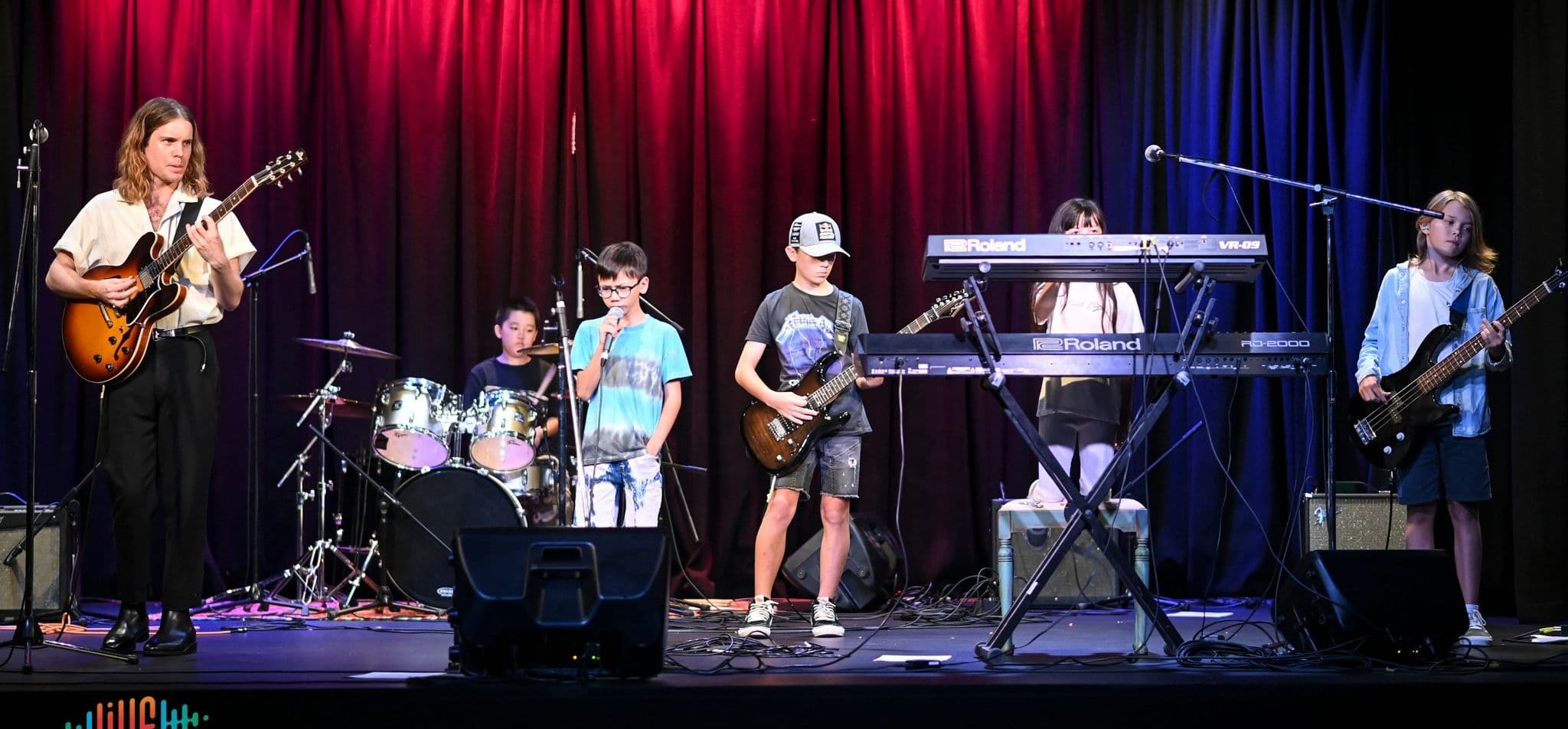 Live Music School Logo on Kidsbook