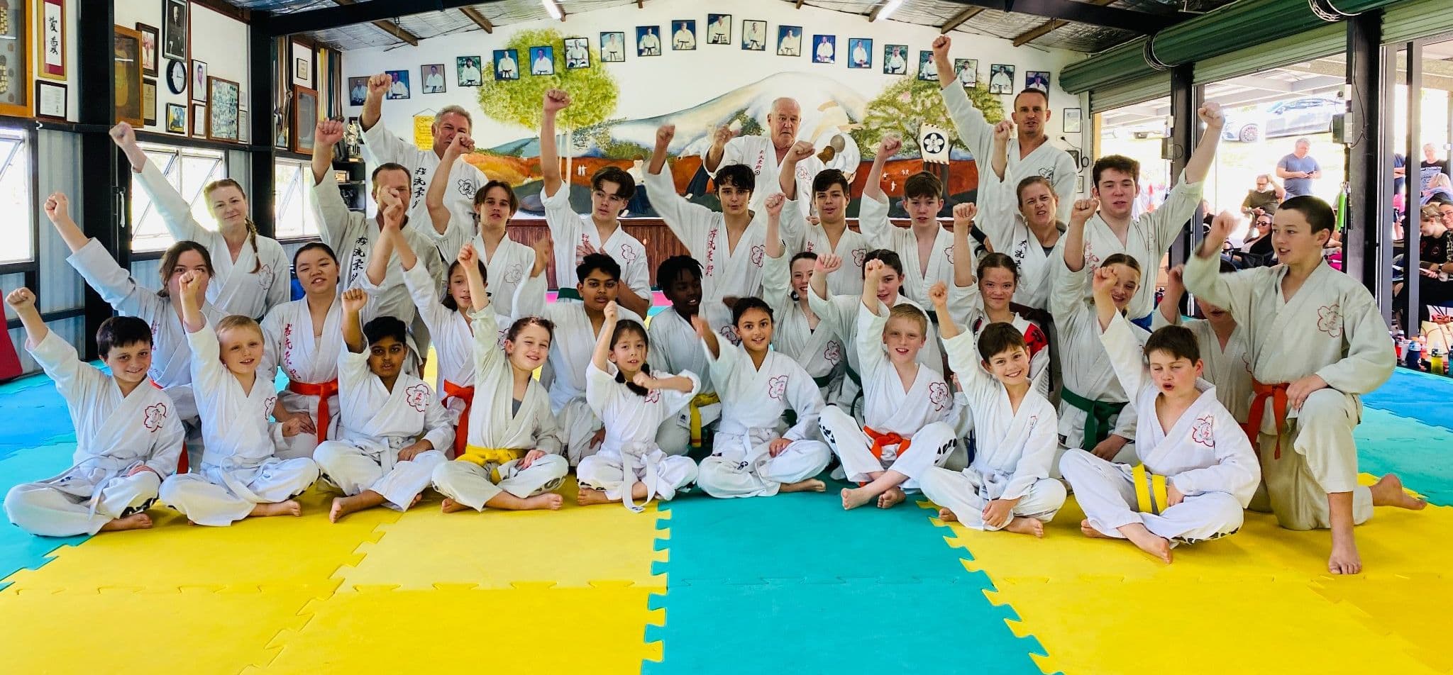 Sakura Ryu JuJitsu Logo on Kidsbook