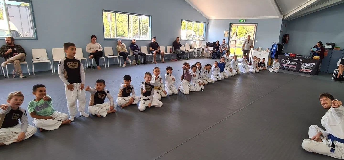 Sunnybank Grappling Logo on Kidsbook