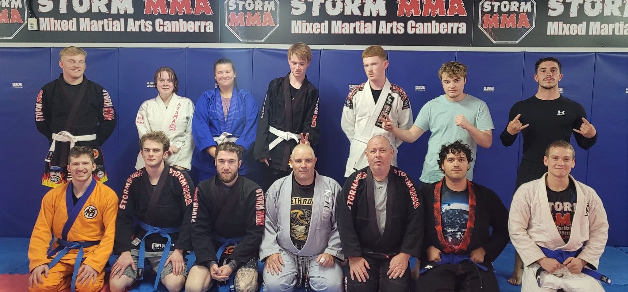 Storm MMA Logo on Kidsbook