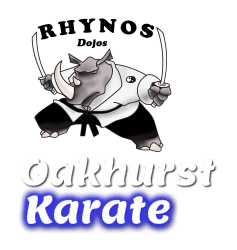Oakhurst Karate Rhyno Logo on Kidsbook