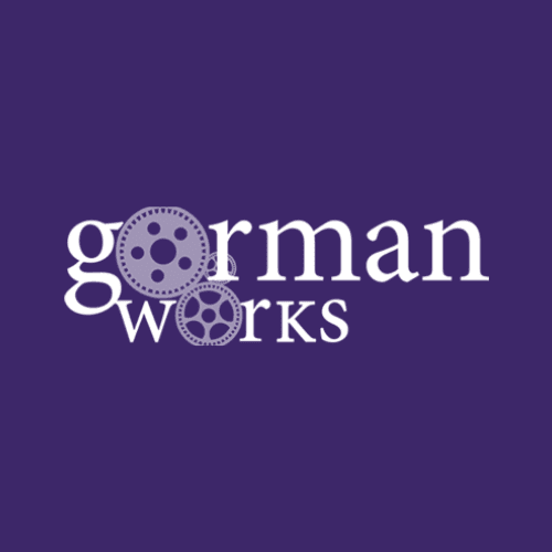 GormanWorks Screen Acting Studio Logo on Kidsbook