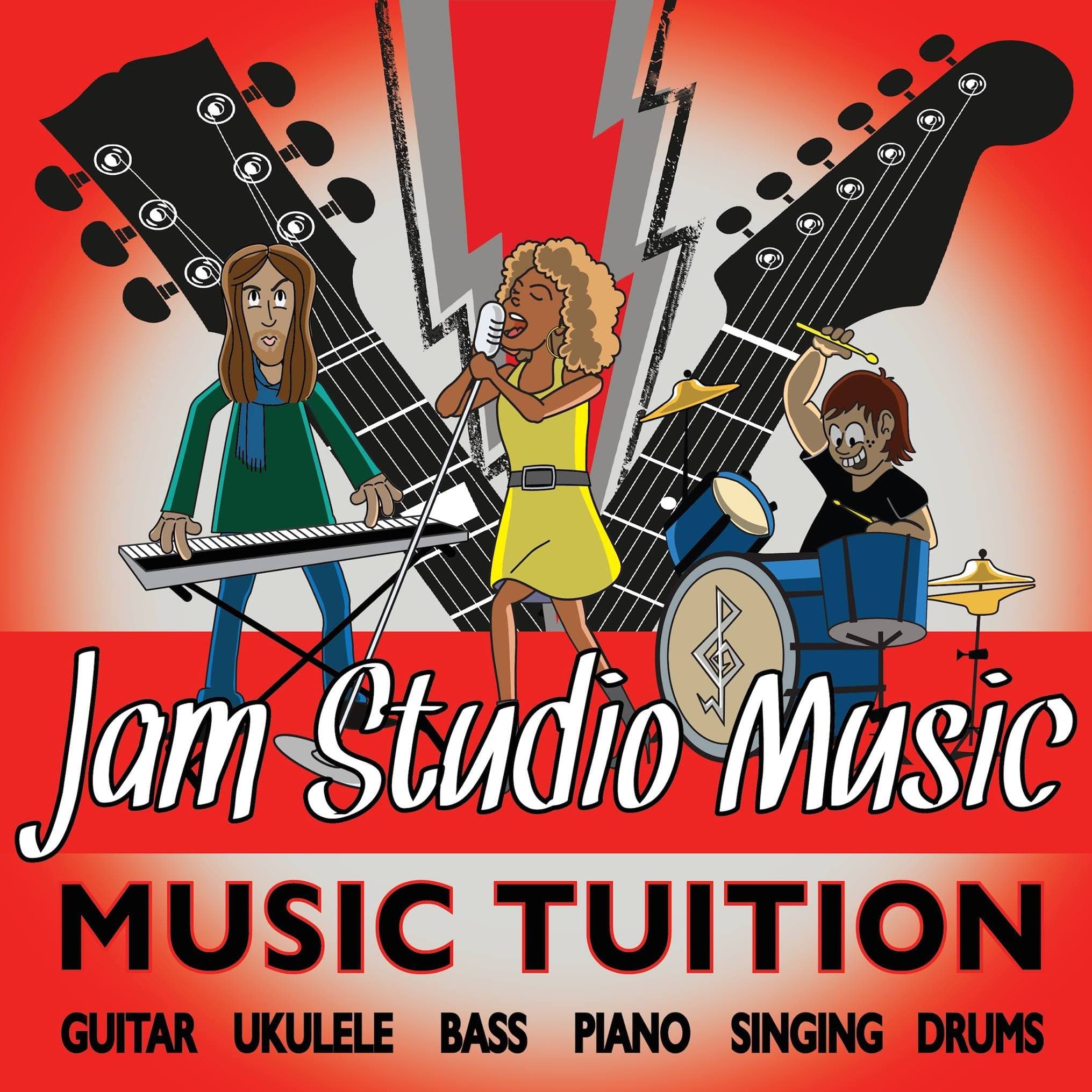 Jam Studio Music Logo on Kidsbook
