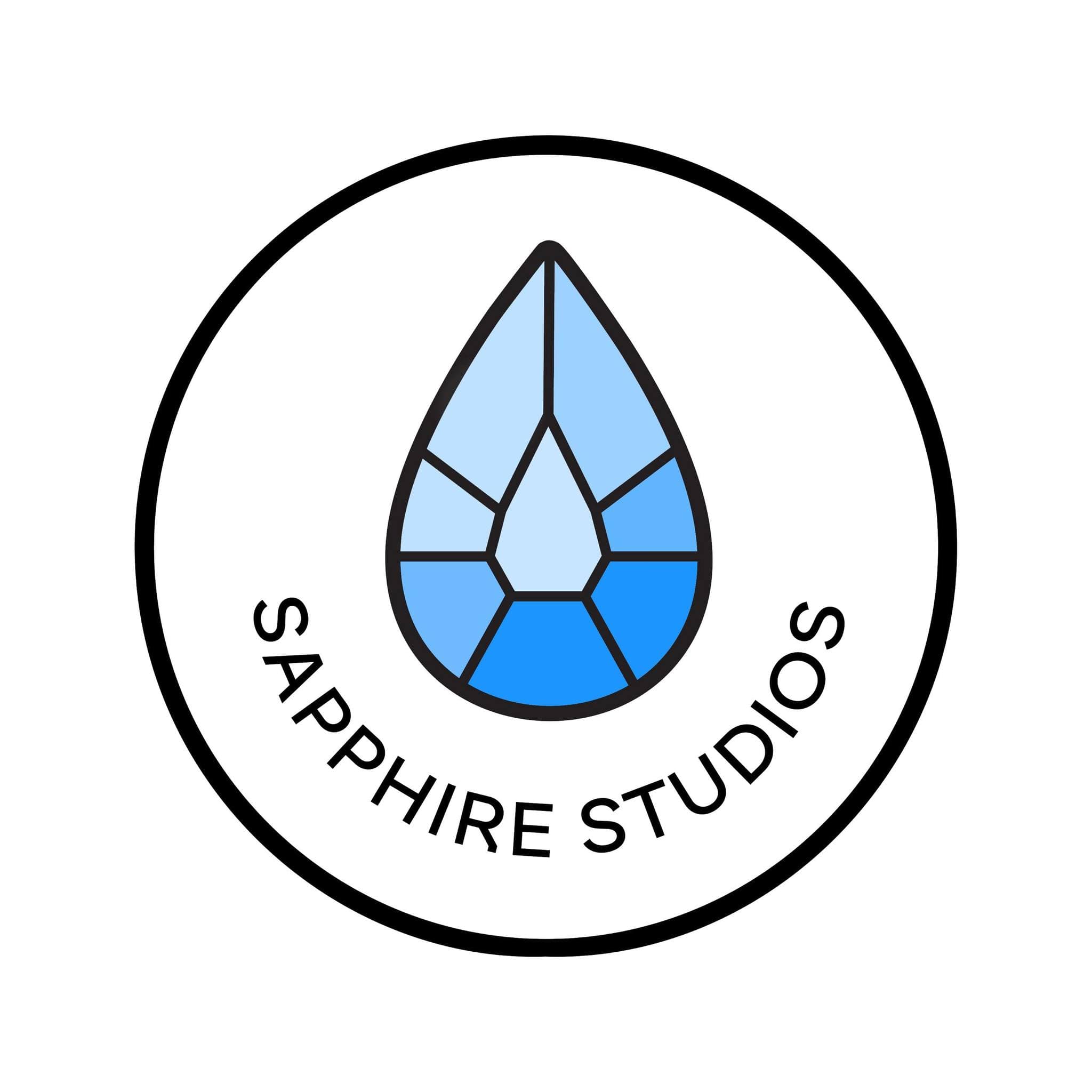 Sapphire Studios Logo on Kidsbook