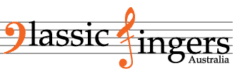 Classic Fingers Logo on Kidsbook