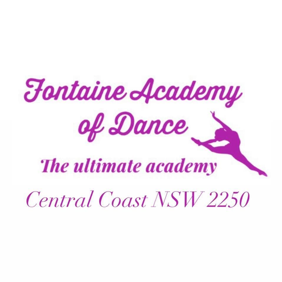 Fontaine Academy of Dance Central Coast Logo on Kidsbook