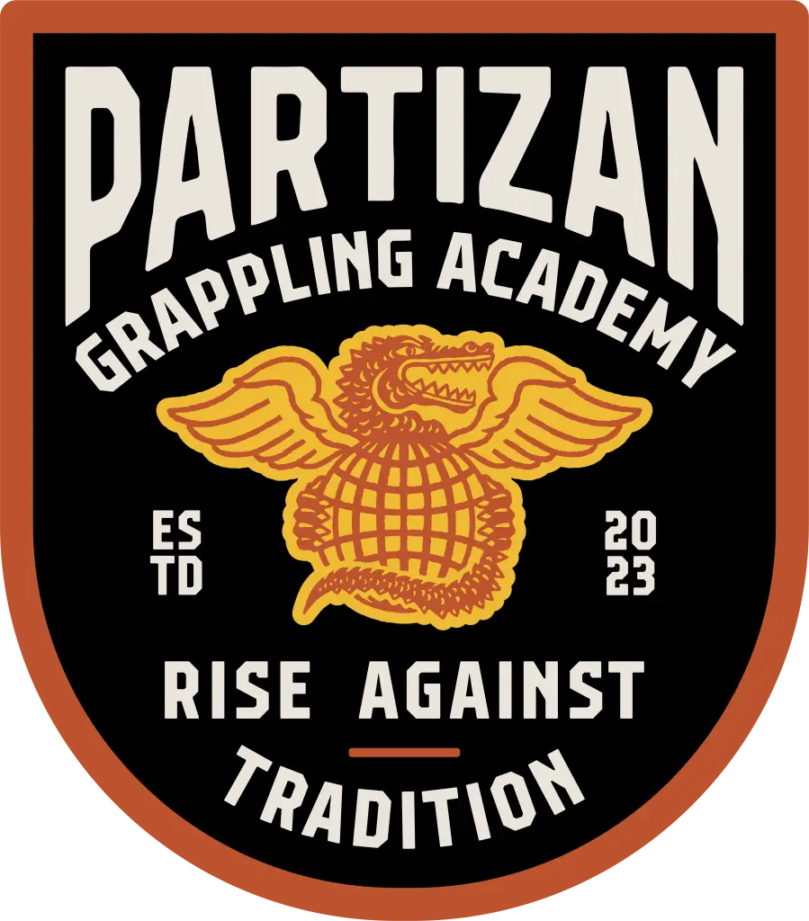 Partizan Grappling Academy Logo on Kidsbook