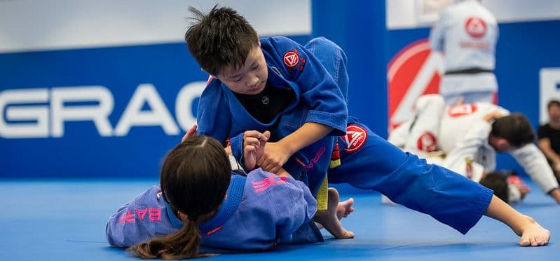 Gracie Barra Artarmon Logo on Kidsbook