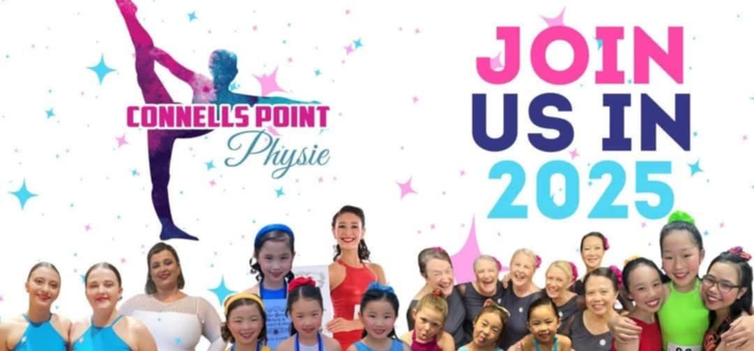 Connells Point Physical Culture Club Logo on Kidsbook