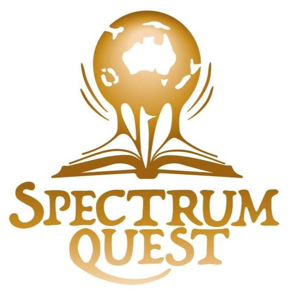 Spectrum Quest Logo on Kidsbook