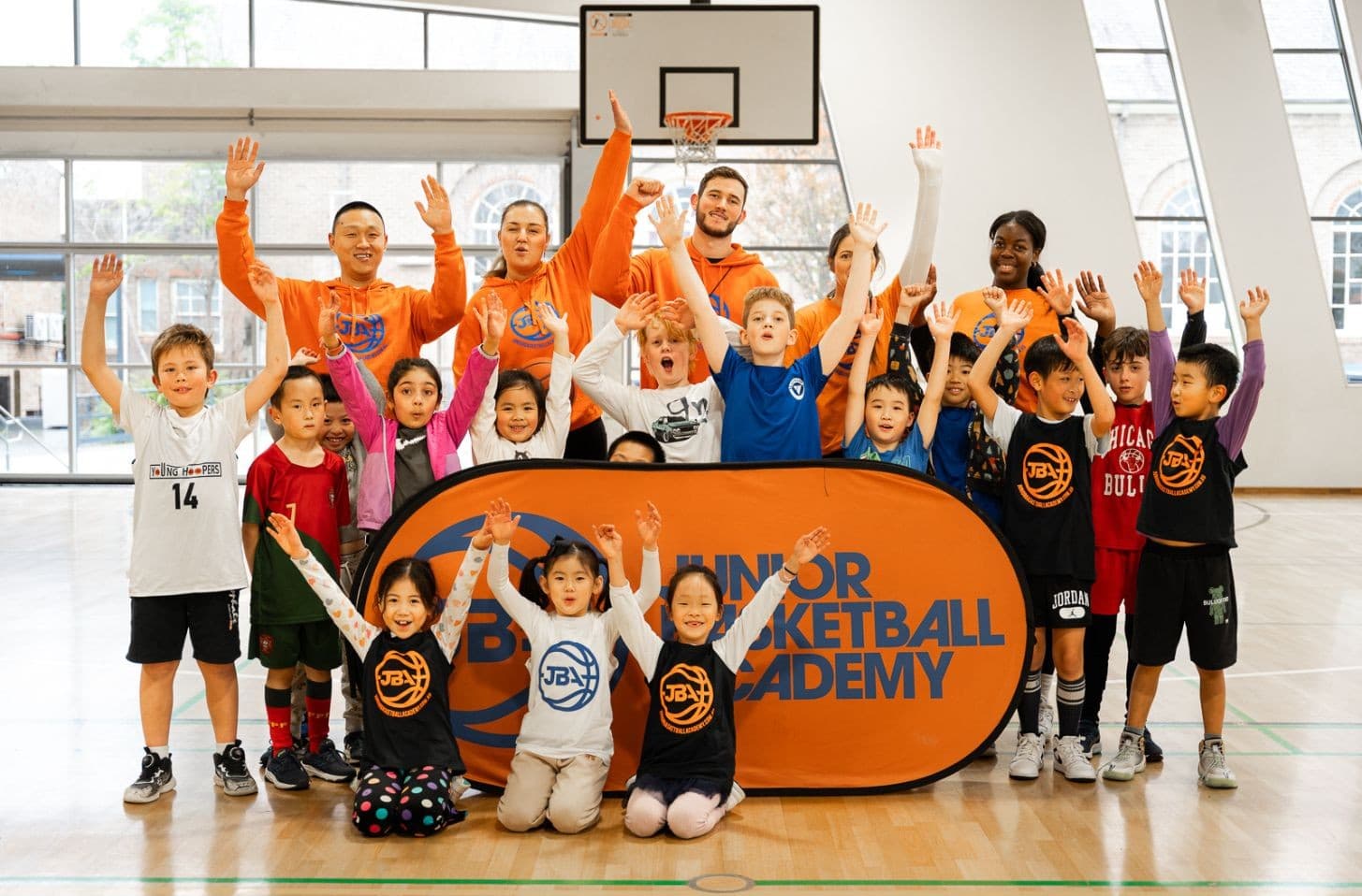 Junior Basketball Academy Logo on Kidsbook