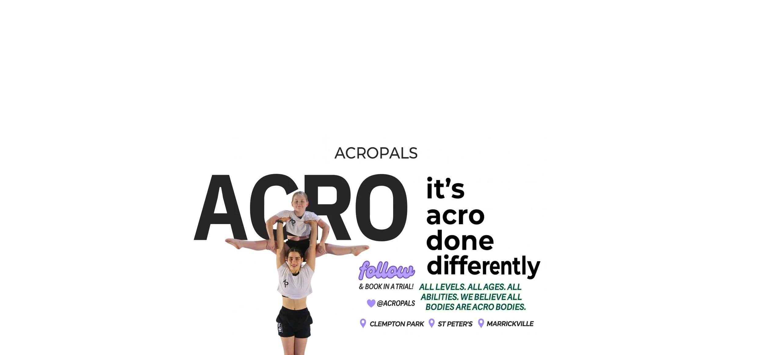 AcroPals Logo on Kidsbook