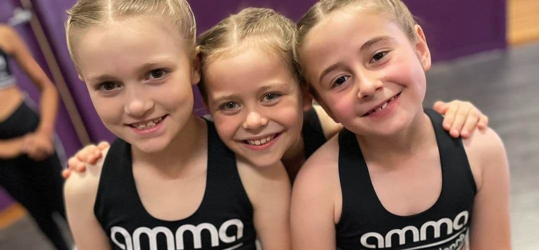 AMMA School of Dance Logo on Kidsbook