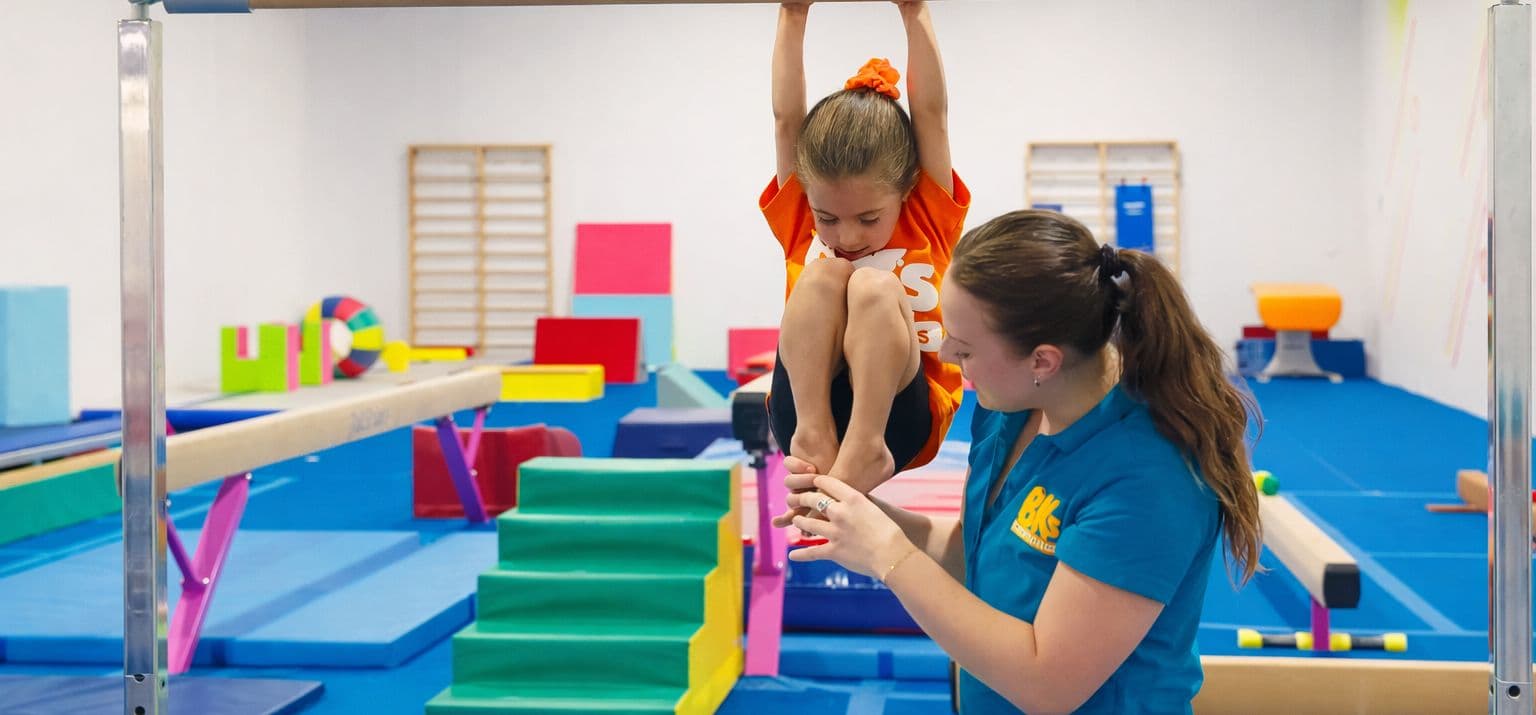 BK Gymnastics Marrickville Logo on Kidsbook