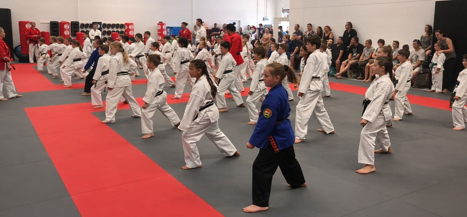 Black Belt Martial Arts at Mingara Logo on Kidsbook
