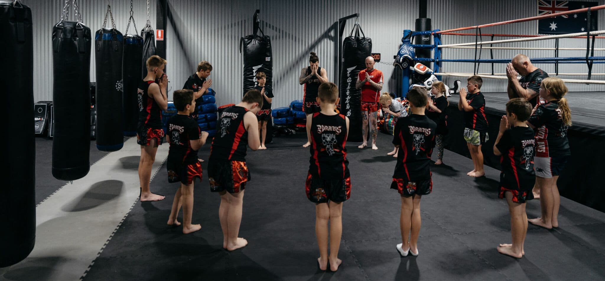Boars Martial Arts Logo on Kidsbook
