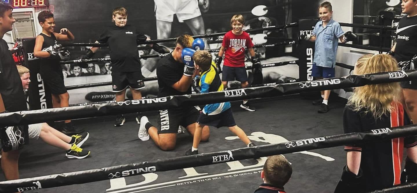 BTB Boxing & Fitness Logo on Kidsbook