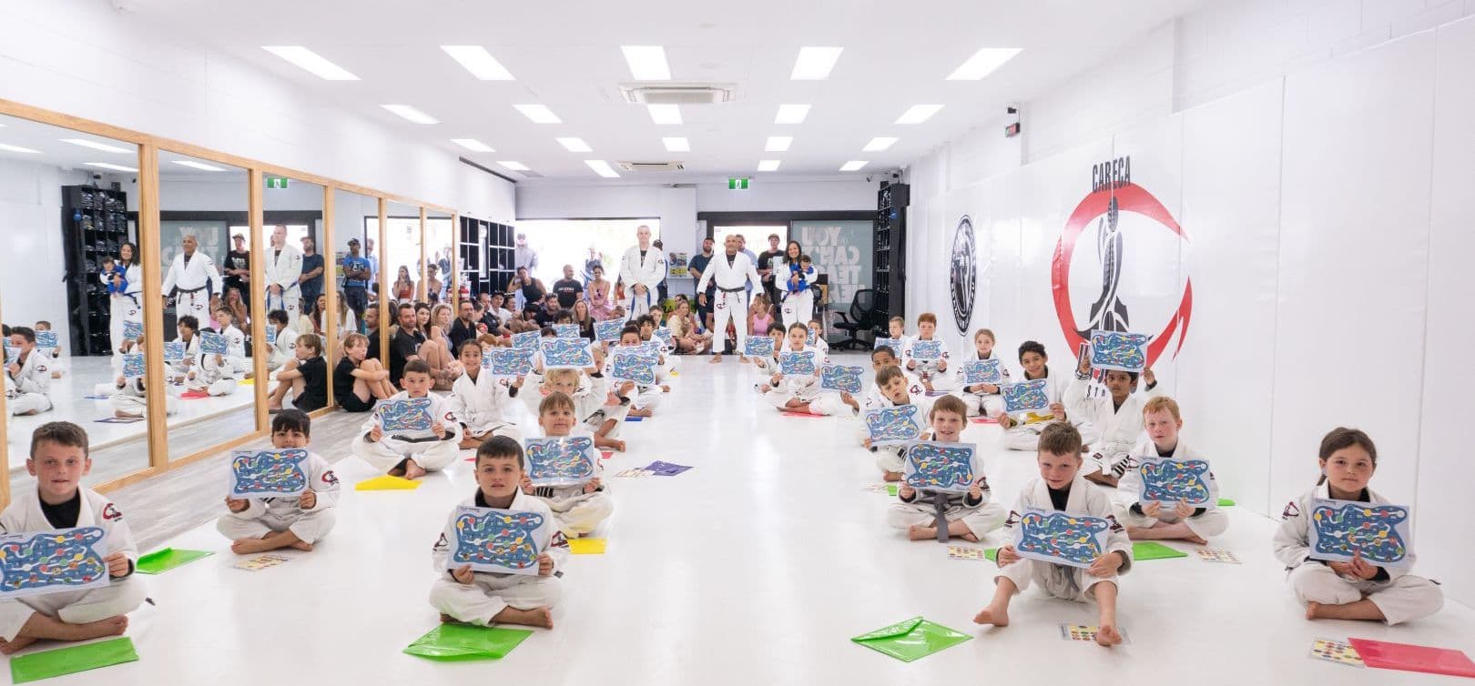Careca Jiu Jitsu Australia Logo on Kidsbook