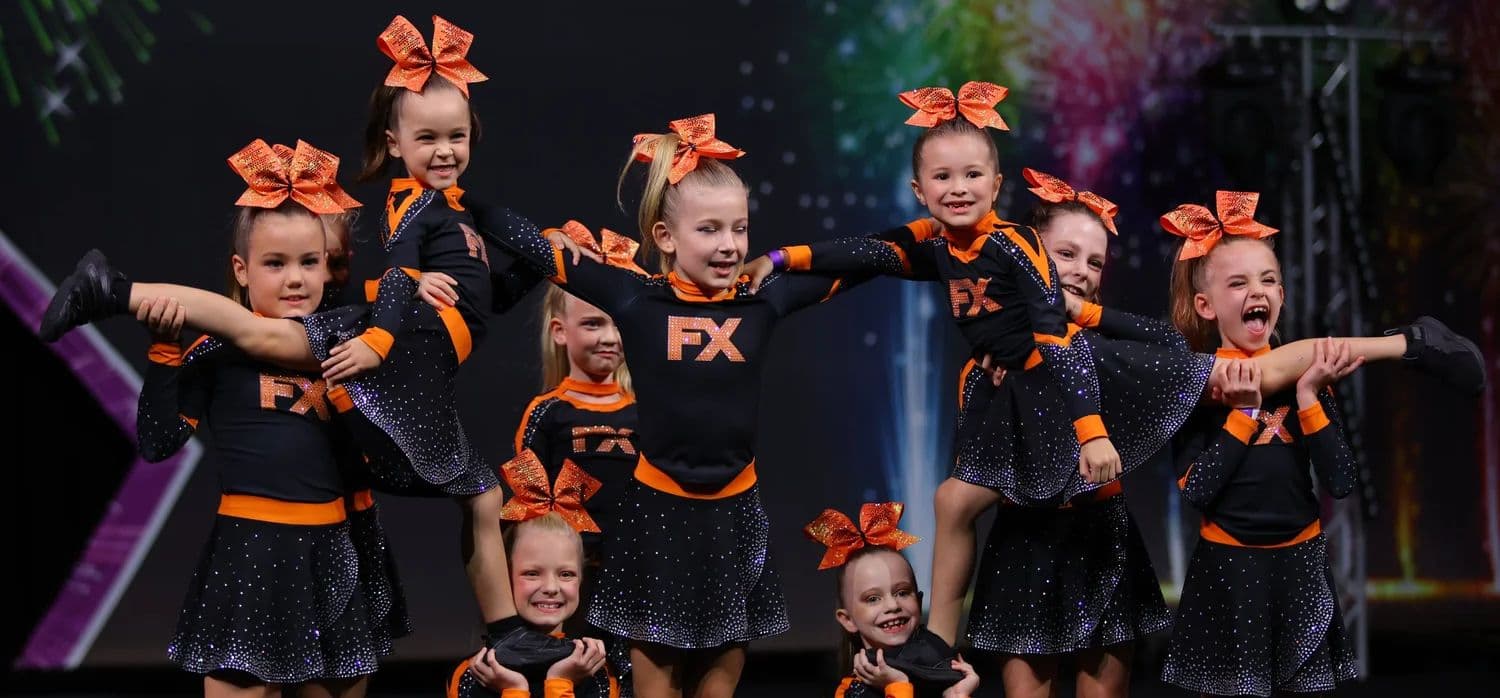 Cheer FX Logo on Kidsbook