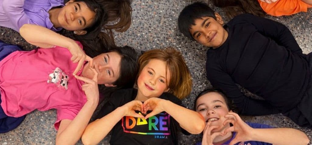 DARE Drama Logo on Kidsbook