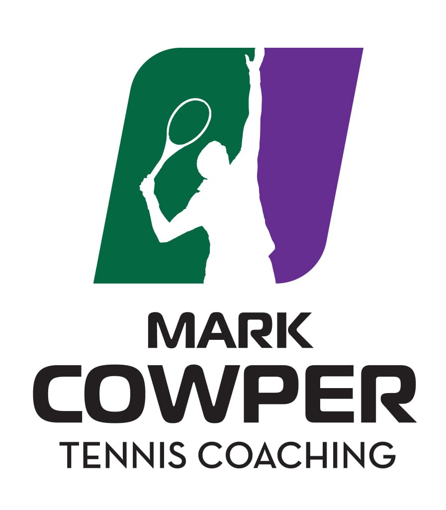 Mark Cowper Tennis Coaching Logo on Kidsbook
