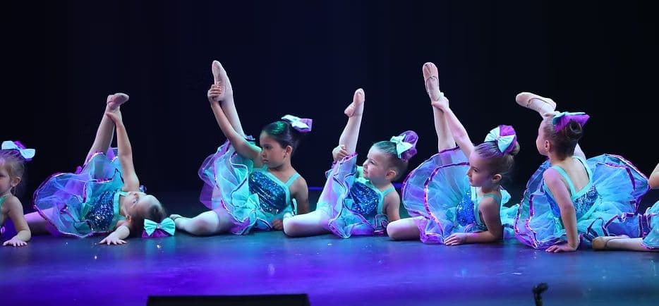 Dynamic Performing Arts Logo on Kidsbook