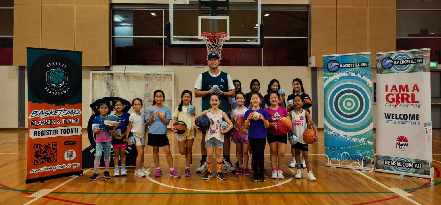 Elevate Basketball Australia Logo on Kidsbook