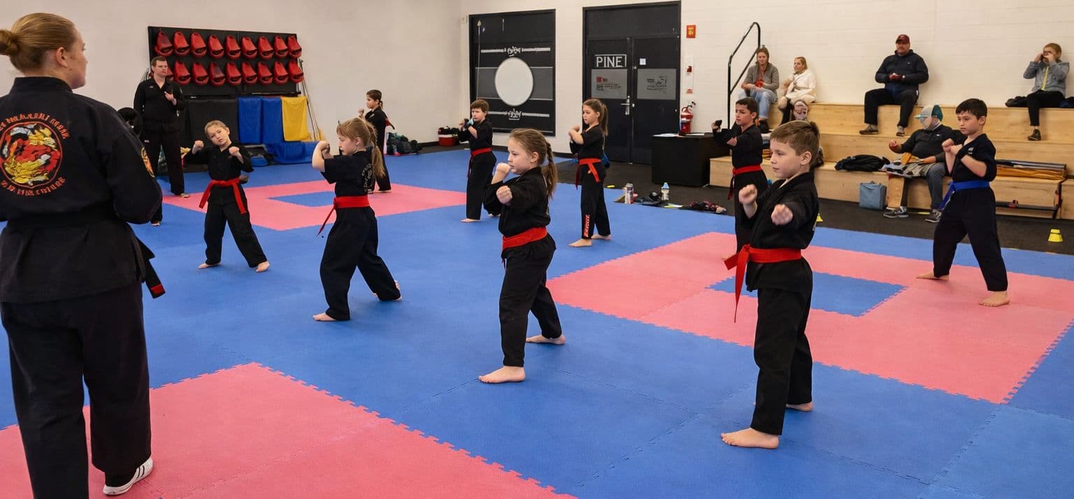 Empty Hands Martial Arts Logo on Kidsbook