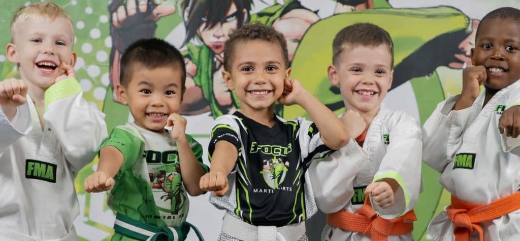 Focus Martial Arts Logo on Kidsbook