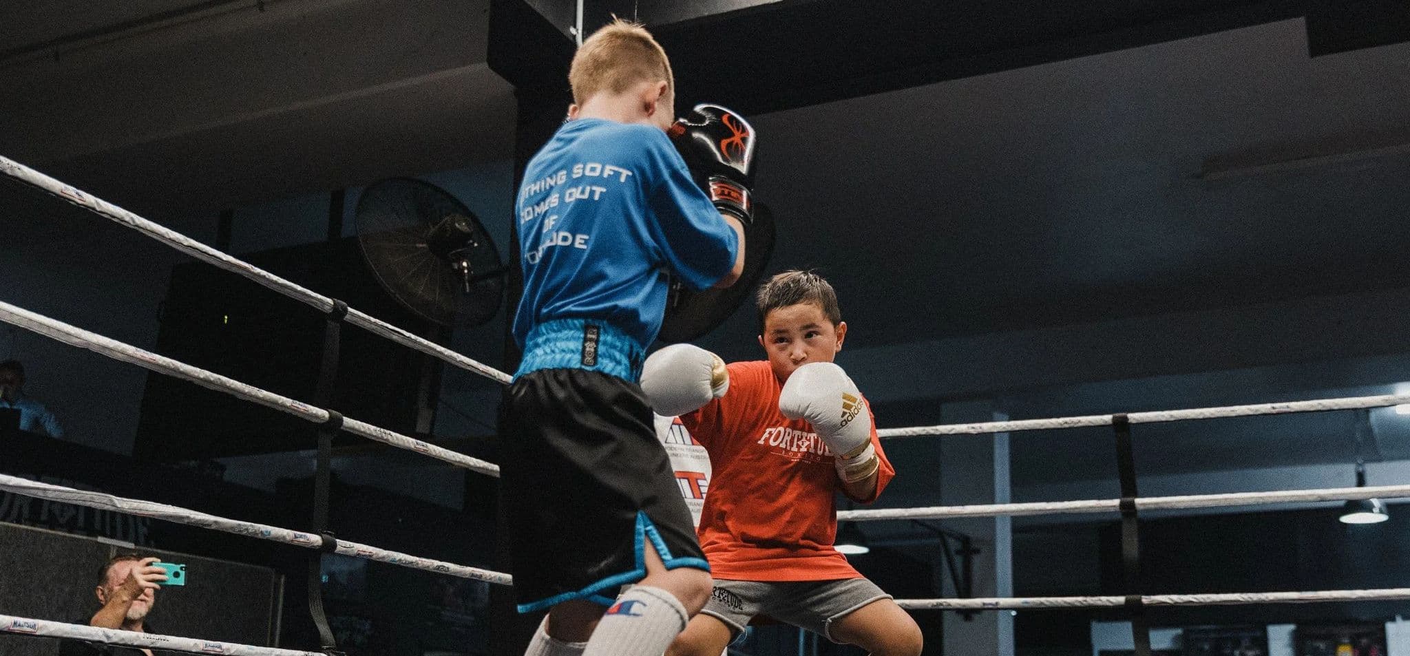 Fortitude Boxing Gym Logo on Kidsbook