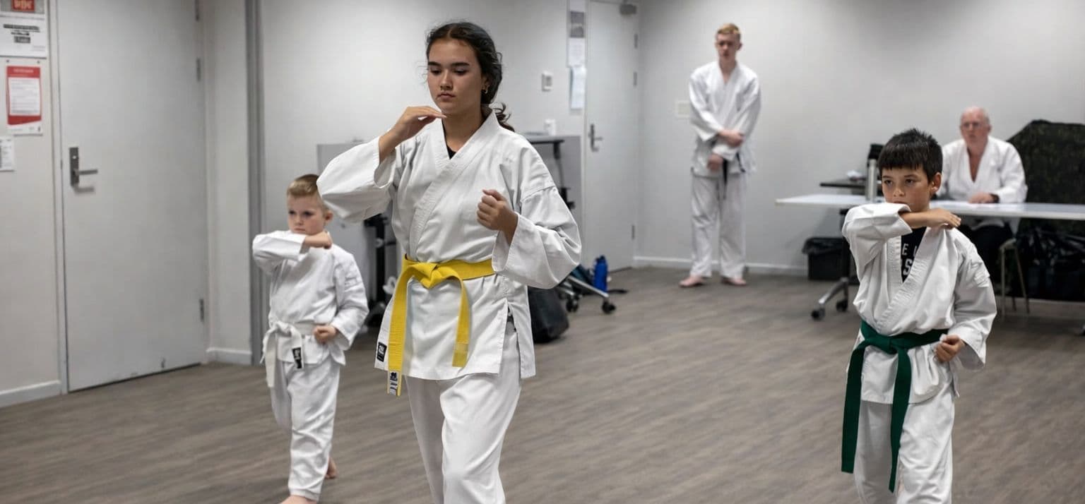 Freestyle Taekwondo Academy Logo on Kidsbook