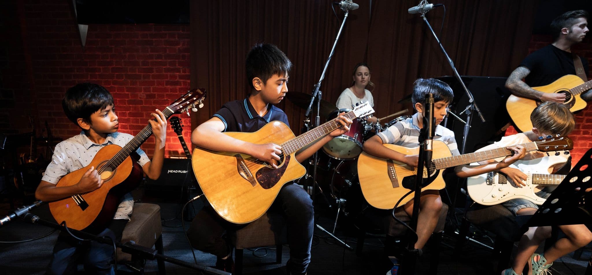 G4 Guitar Schools Adelaide Logo on Kidsbook