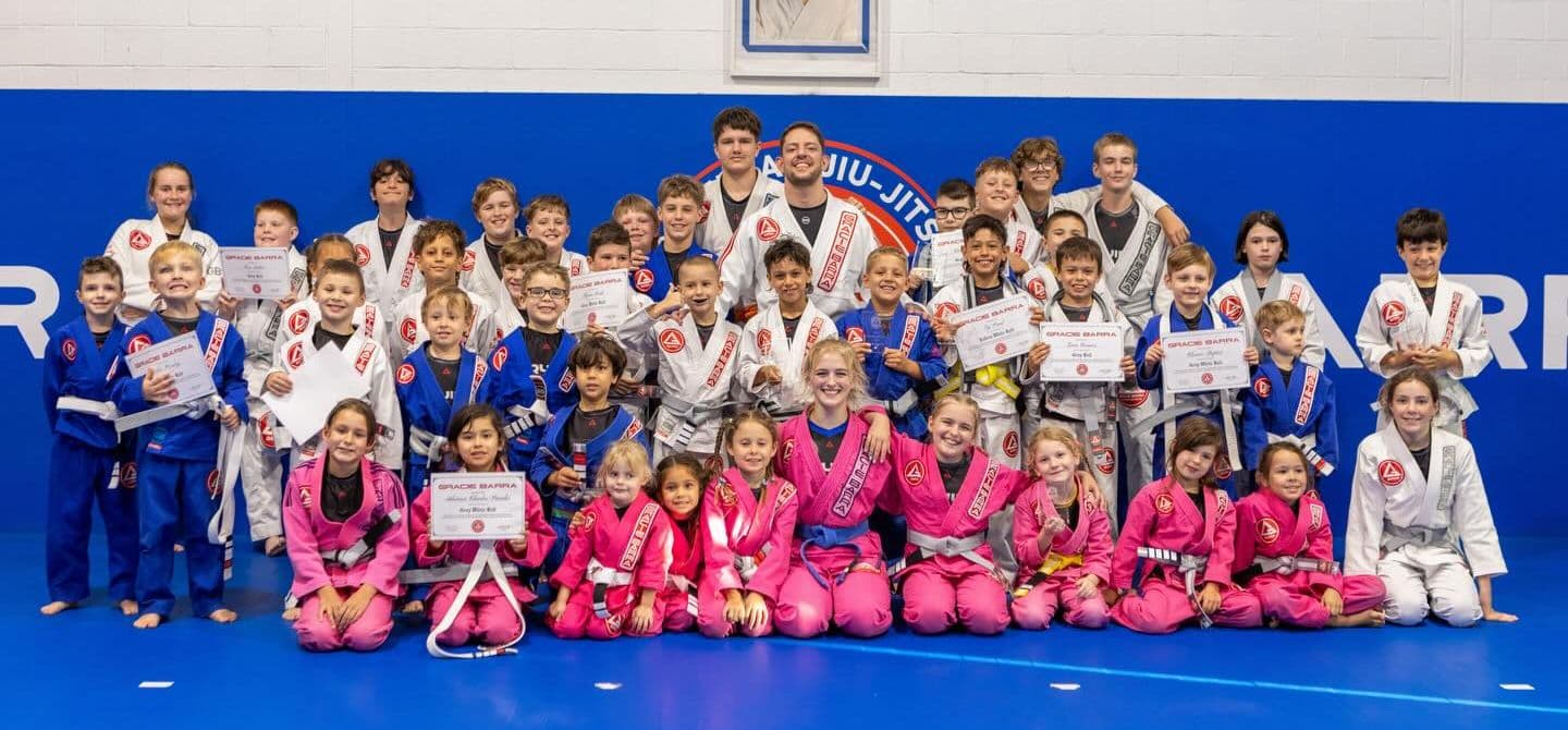 Gracie Barra Broadbeach Logo on Kidsbook