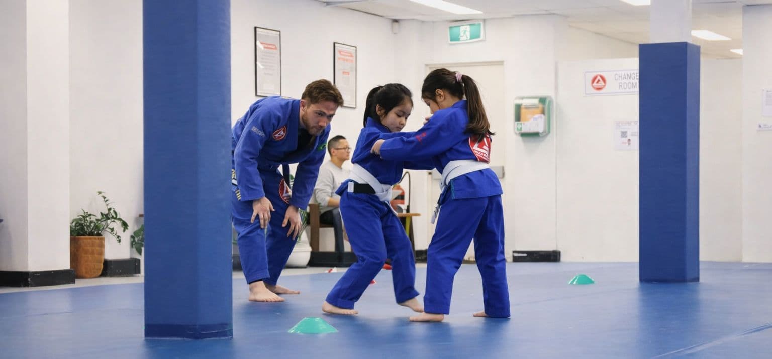 Gracie Barra Gordon Logo on Kidsbook
