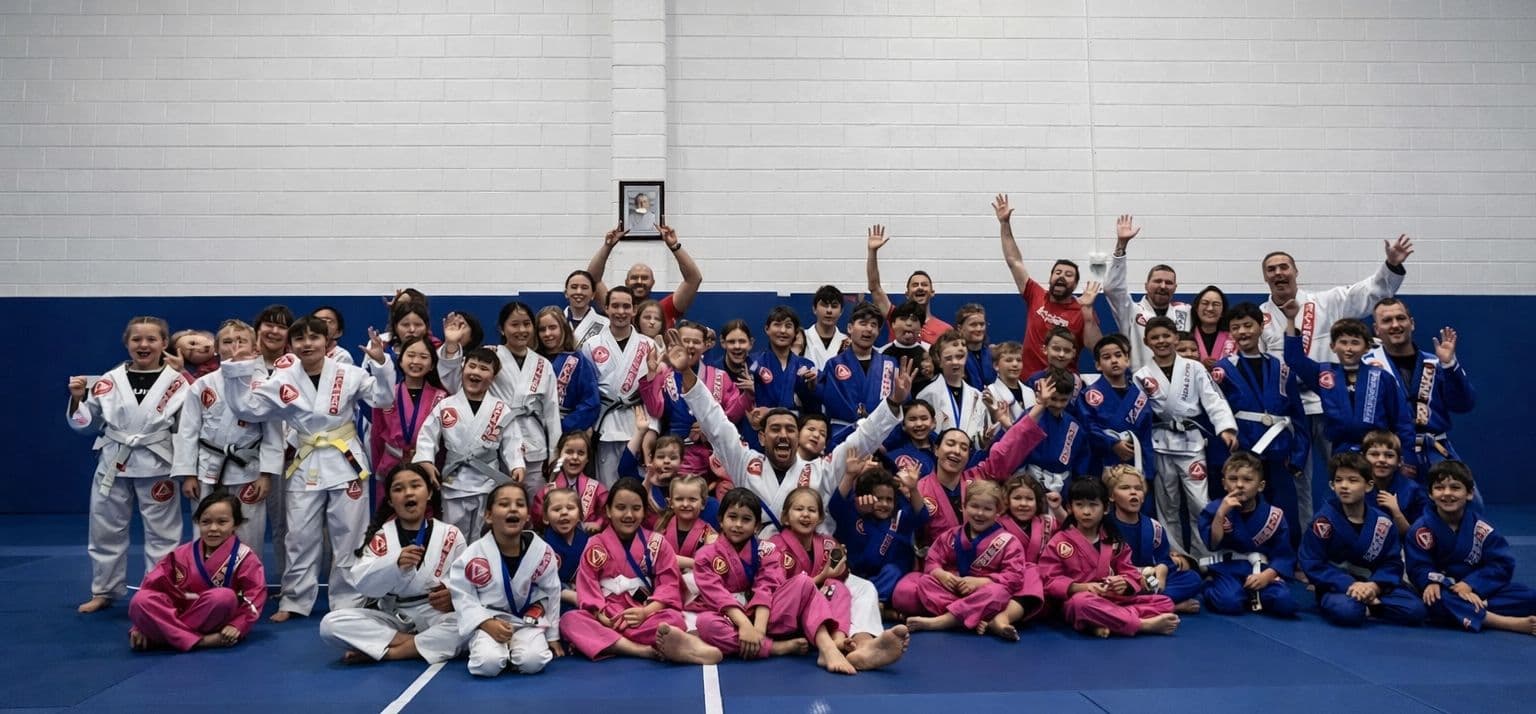 Gracie Barra Surfers Paradise Logo on Kidsbook