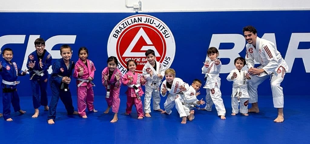 Gracie Barra Wetherill Park Logo on Kidsbook