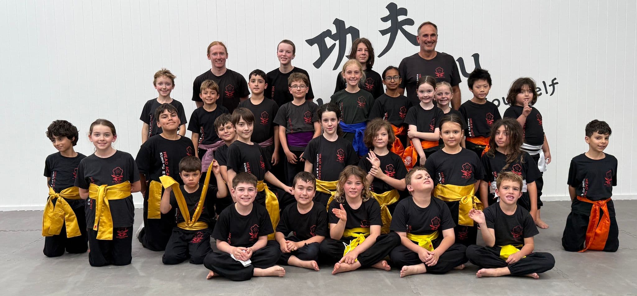 Head Academy Kung Fu Logo on Kidsbook